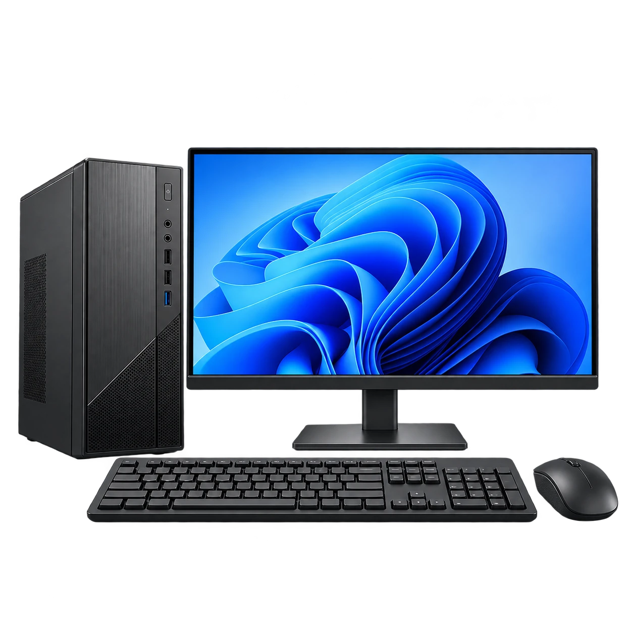 Complete desktop PC with monitor, keyboard and mouse for computer sales in Chennai