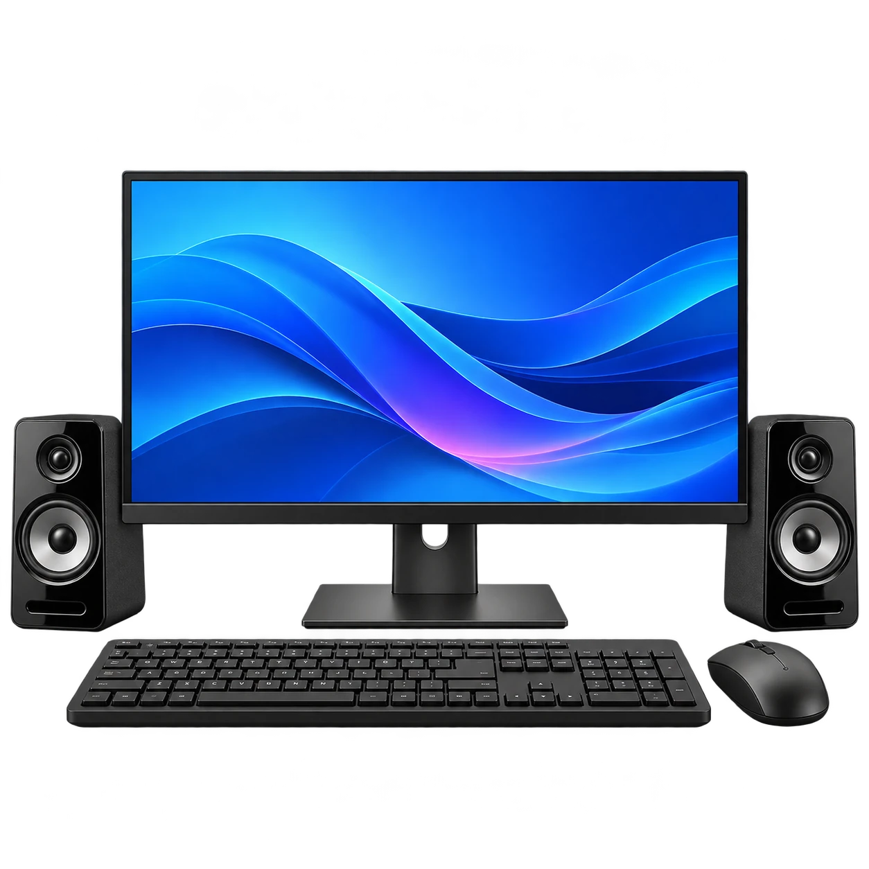 Computer monitor, keyboard, mouse and speakers available in Chennai