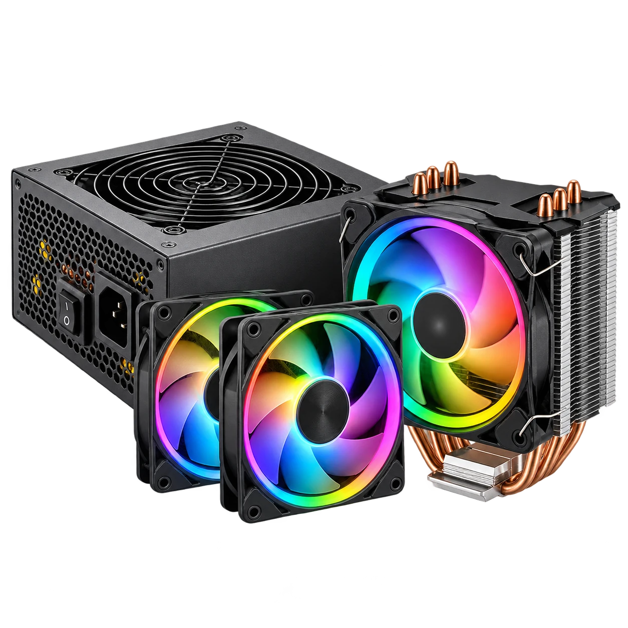 PC power supply SMPS and computer cooling components in Chennai
