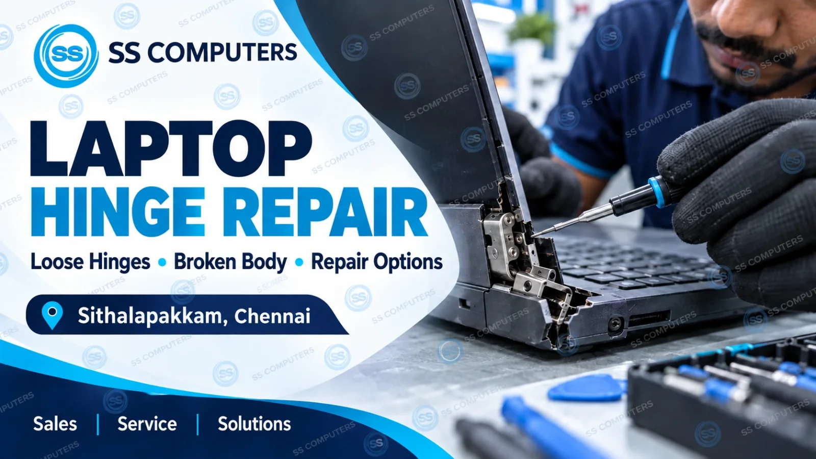 Laptop Hinge Repair in Chennai – Loose Hinges, Broken Body & Repair Options
