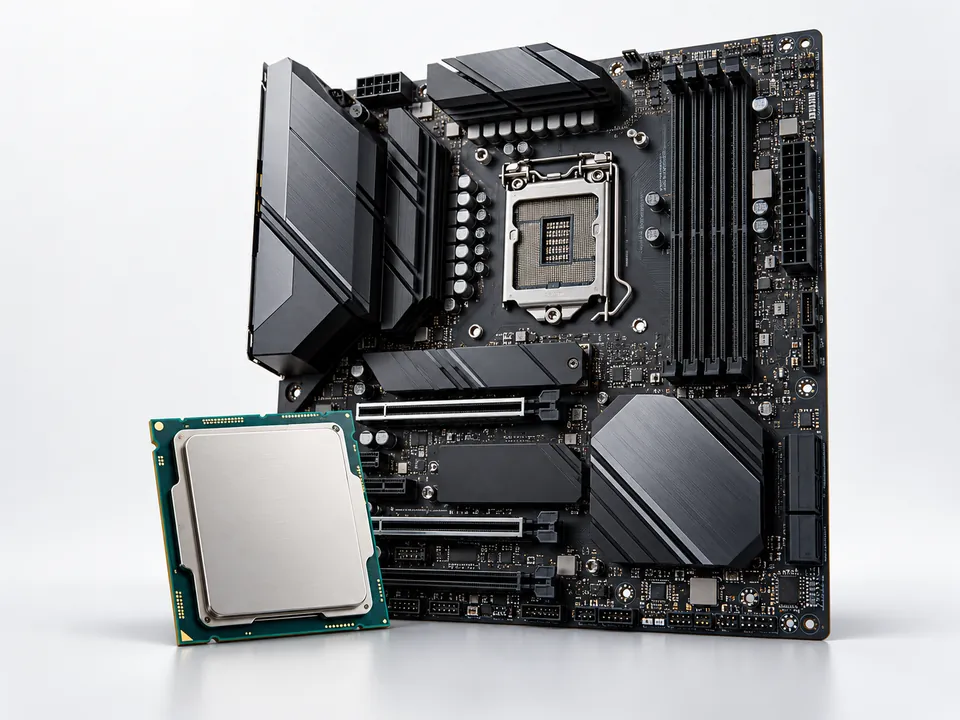 CPU processor and desktop motherboard for computer diagnostics and upgrades in Sithalapakkam