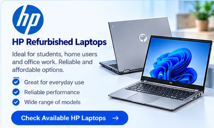 HP refurbished laptops at SS Computers Chennai